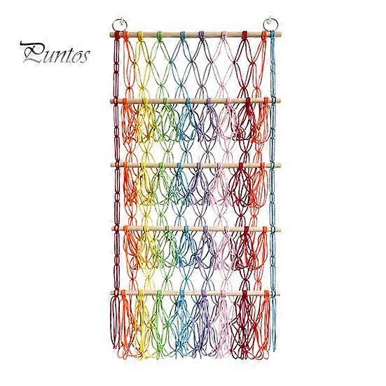 Stuffed Animal Toy Net Hammock Wall Hanging Organizer Large Capacity Simple Installation Display Plush Toy Storage Net