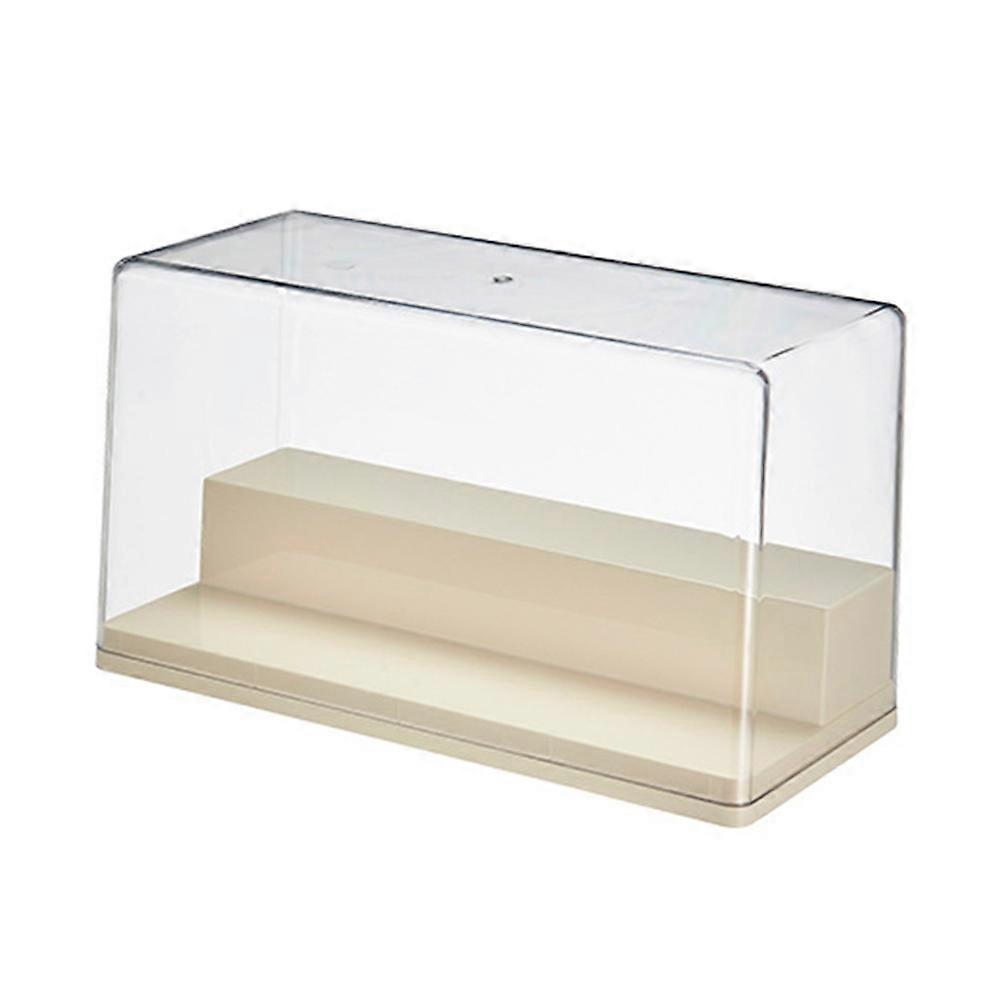 Size S Double Layer Step Blind Box Display Case Action Figure Collectible Clear Storage Container