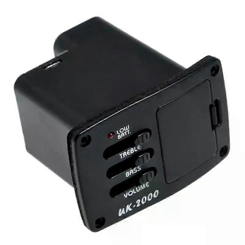 Belcat Uk-2000 ספירלה Piezo כבל איסוף Eq וקדם מגבר עבור Ukulele (ללא סוללה)