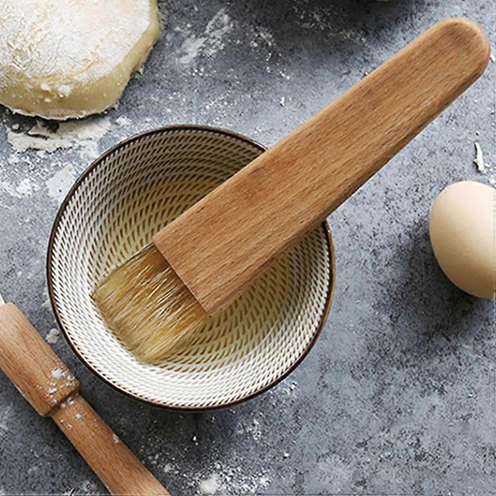 Enhance Your Baking And Cooking Skills With Our Pastry Brushes, Natural Bristles For Smooth Spreading, Wooden Handle For A Comfortable Grip, Designed