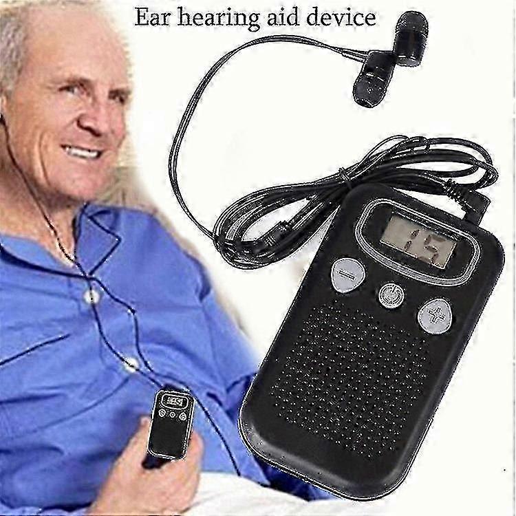 Ear Hearing Aid Personal Sound Amplifier Pocket Voice Enhancer Device For Elder
