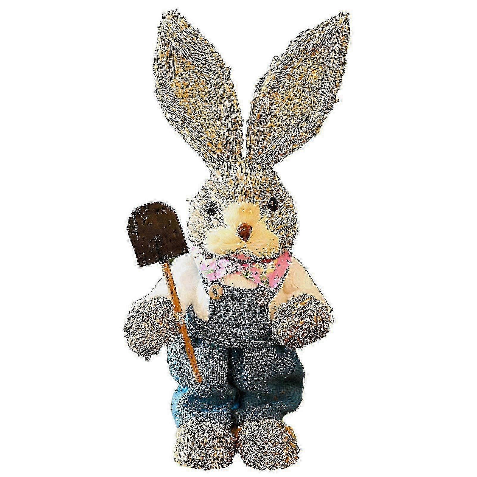 Children DIY Straw Bunny Set - Parent Child Handmade Kit for Fun Crafting