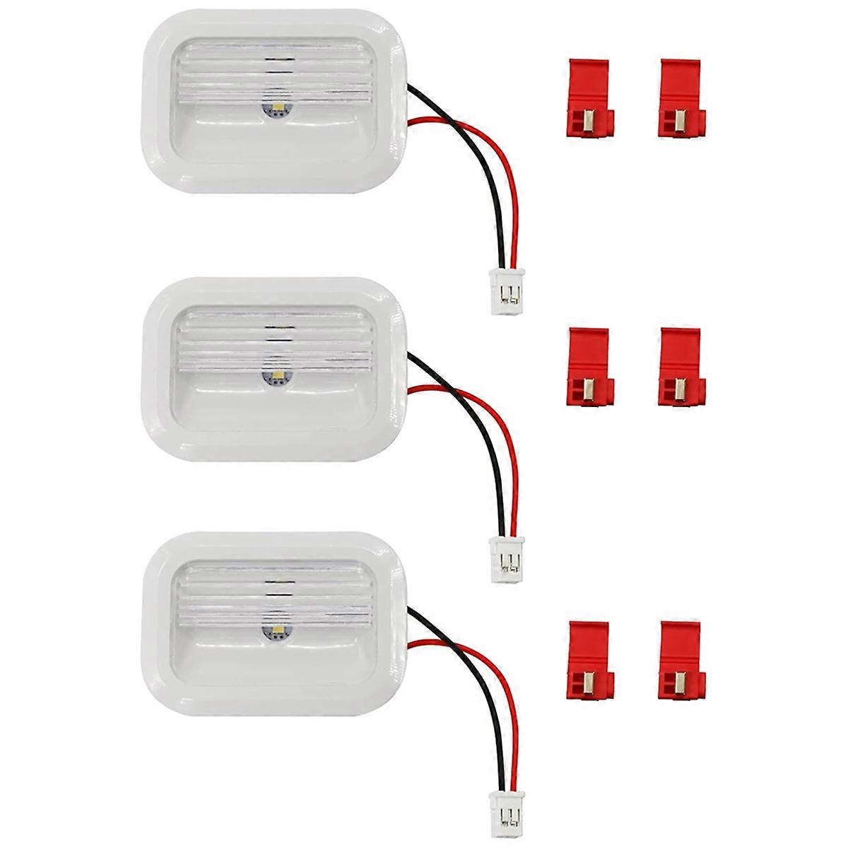 3Pack W10695459 for Whirlpool Kenmore Maytag LED Light Module