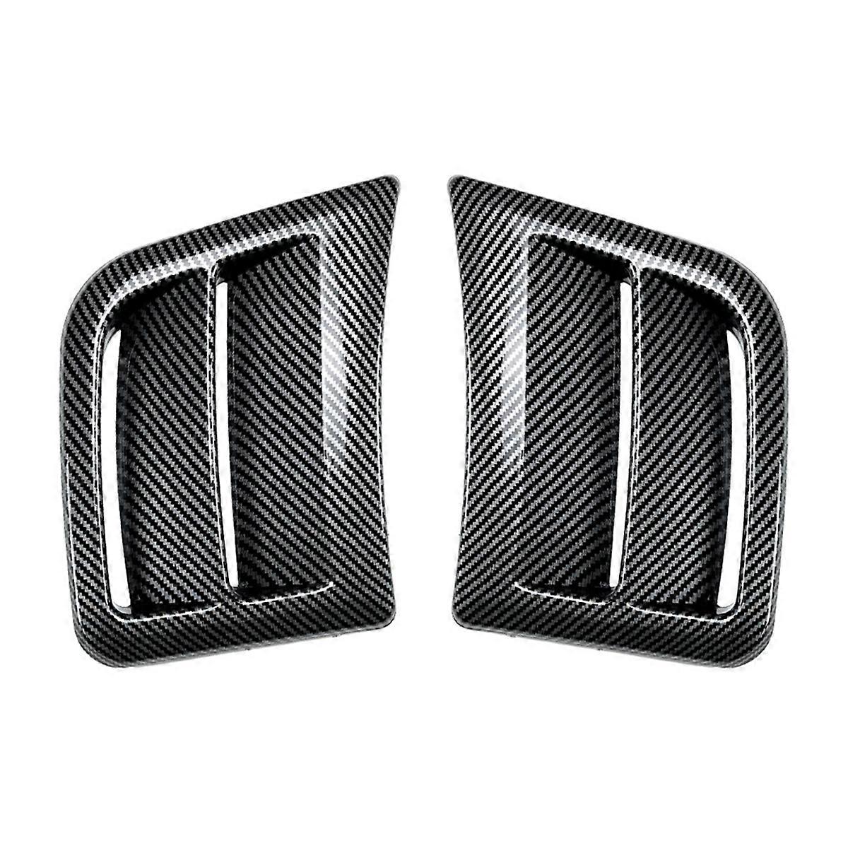 Front Bumper Side Air Vent Cover for Carbon Fiber Pattern