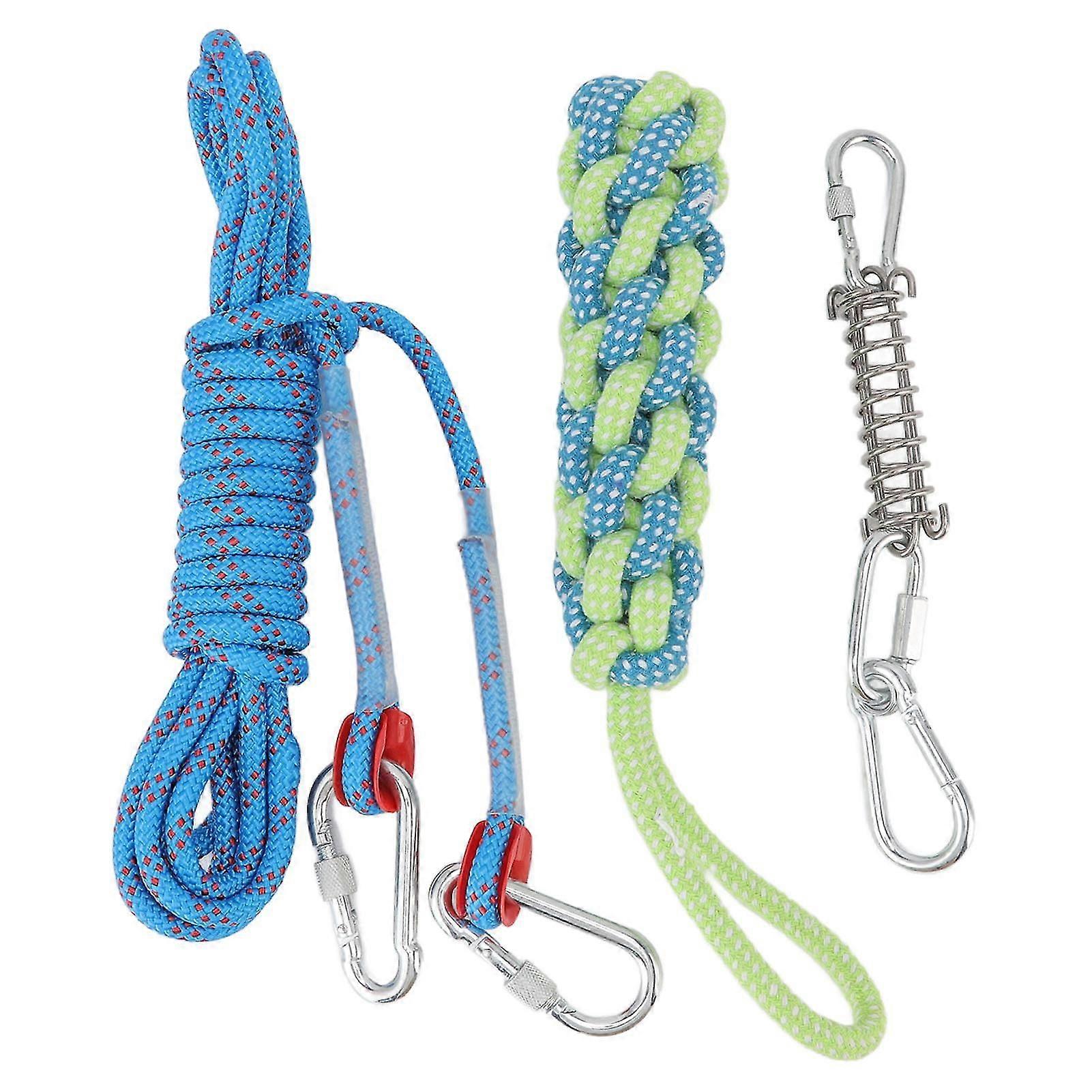 Dog Rope Toy, Muscle Building Interactive Spring Stick for All Dog Sizes