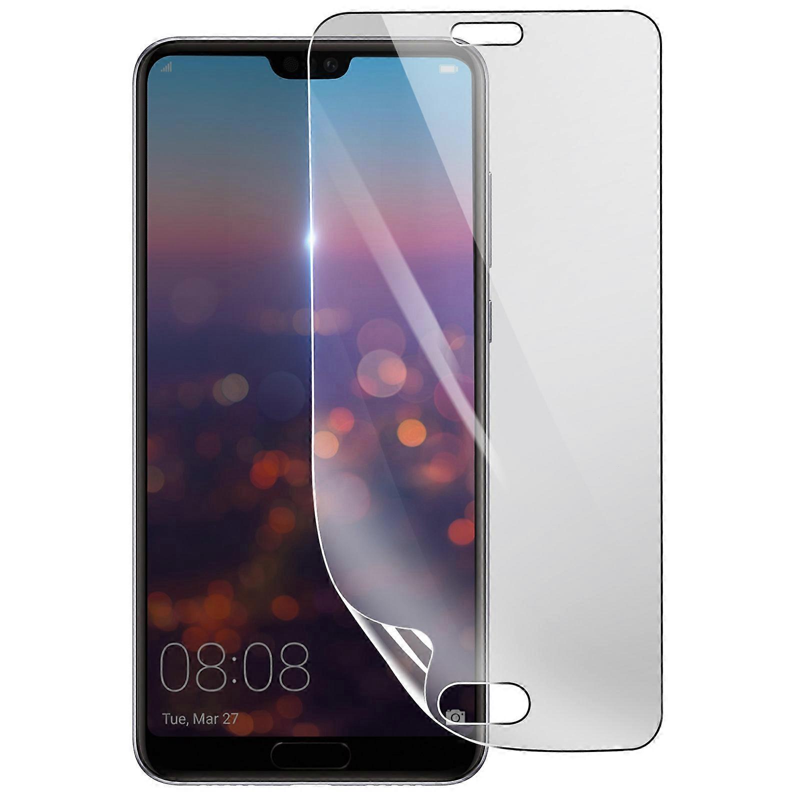 Shockproof Hydrogel Screen Protector for Huawei P20 Pro, Transparent