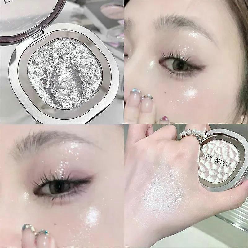 Shibingsheng LEEINTO color-glowing high-gloss powder pearlescent powder brightens up the make-up eye shadow disc