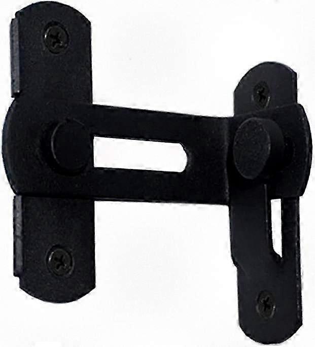 90 Degree Right Angle Sliding Door Latch for Windows & Doors - Folding Security Lock