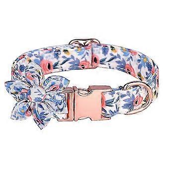 JiaWei süßes Hundehalsband mit abnehmbarer Schleife, süßes verstellbares Halsband Geschenk g0p