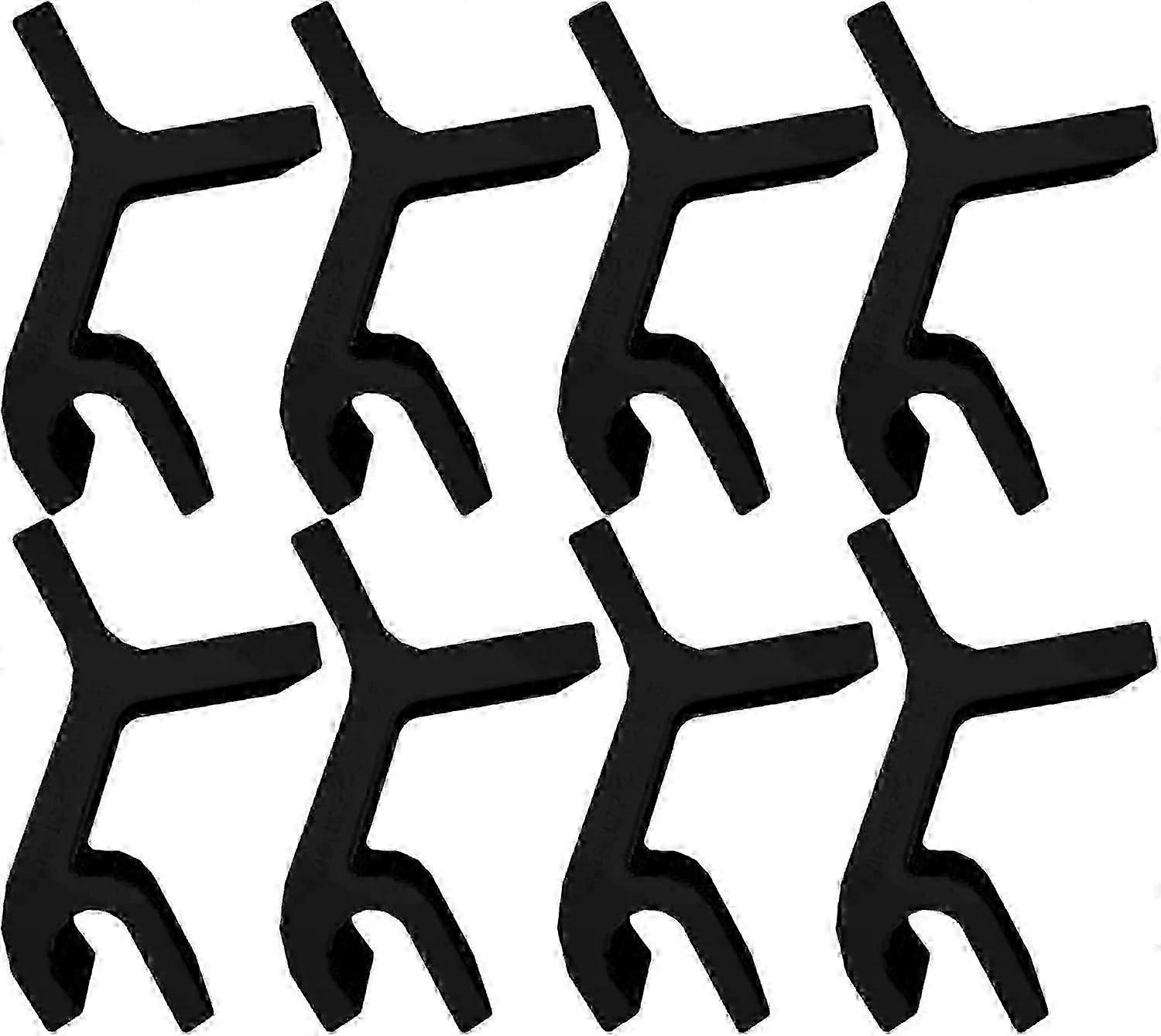 8 sæt til bakkestablere|Cookie bageplade stablere |Cookie Sheet Pan Stablere,Pladsbesparende bagetilbehørsort
