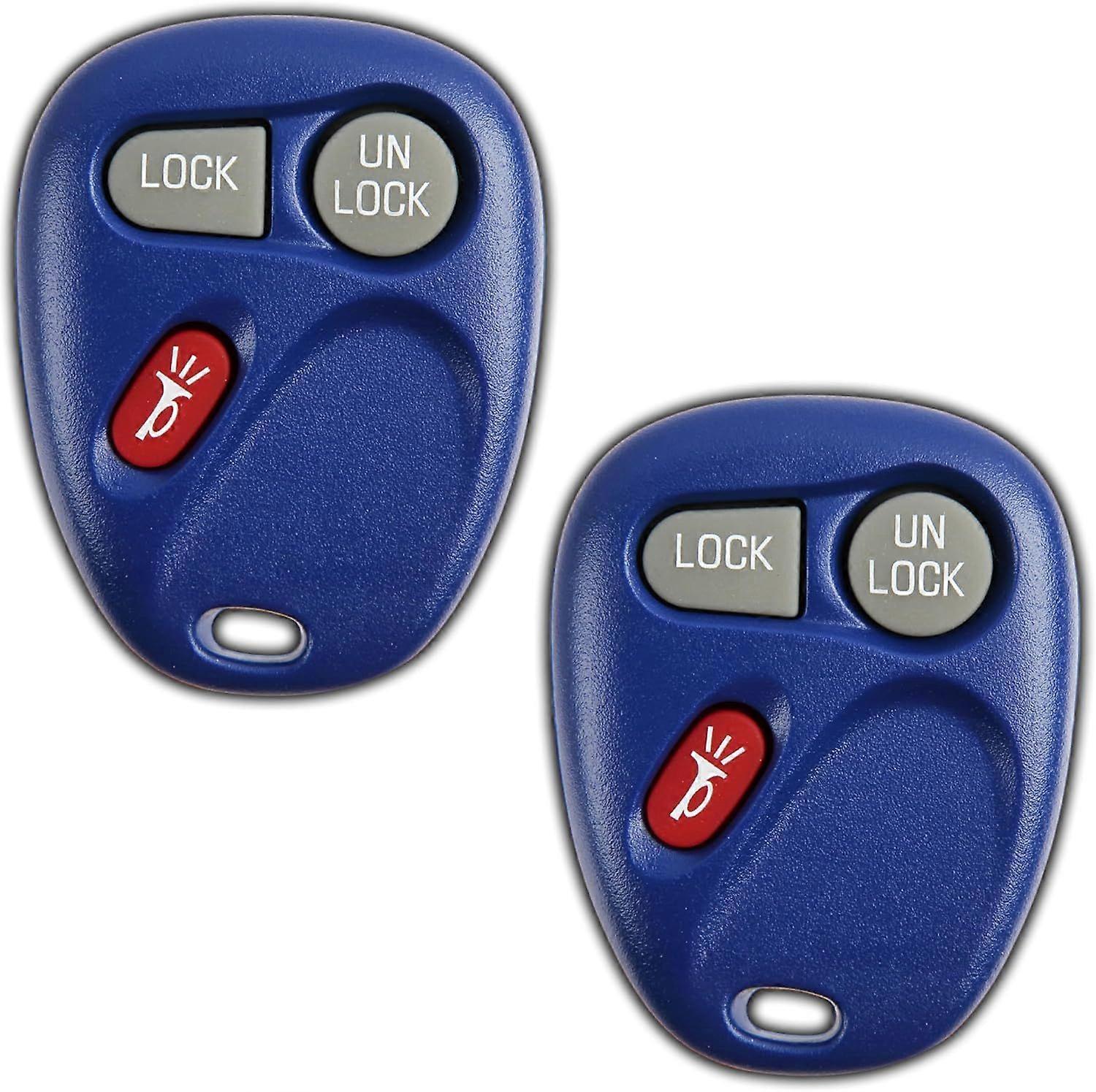 2x Key Fob Replacement for 1998 1999 2000 2001 2002 2003 2004 Cadillac Escalade