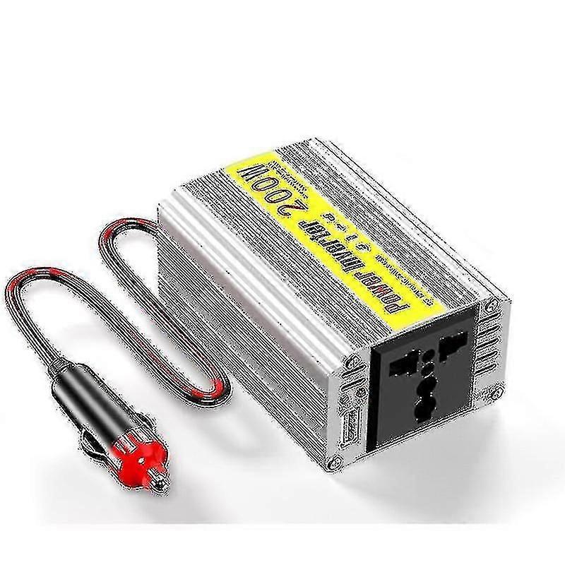 2.1a 200w車の電源インバータ電圧トランス変換器Dc12vにAc 220vコンバータ自動改変正波