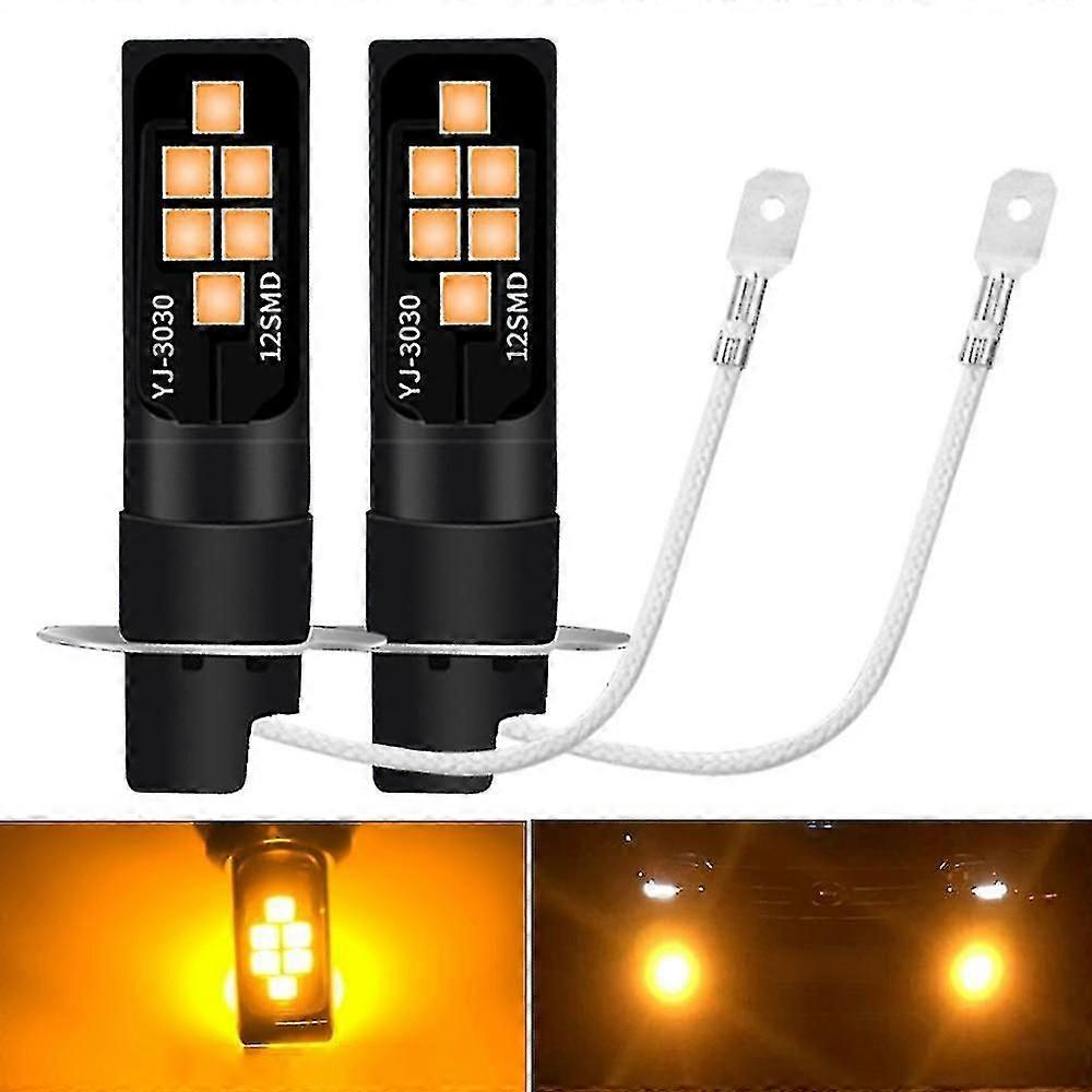 2023 New Smd Led Fog Lights, Dc Auto Car Lamp, Daytime Running Light, Replacement Bulbs