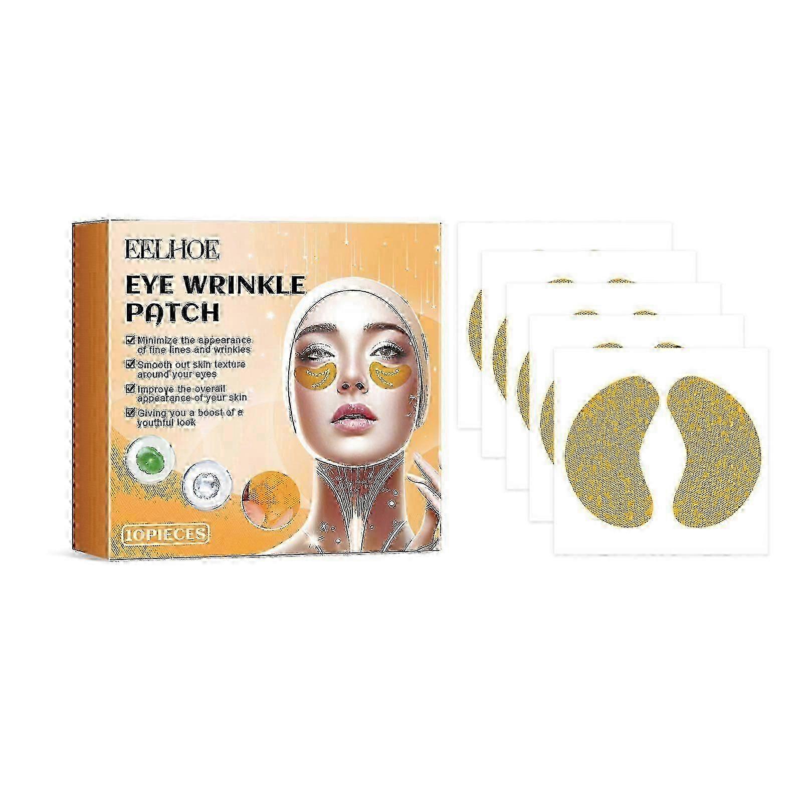 Eye Wrinkle Patch, Lighten Fine Lines Dark Circles Firming And Moisturizing Eye Mask For Anti-Wrinkle Eyes
