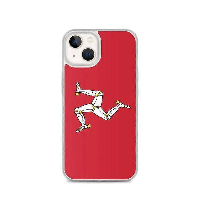 iPhone Case - iPhone 13 - Isle of Man Flag - Soft - Multicolored - Unique Design