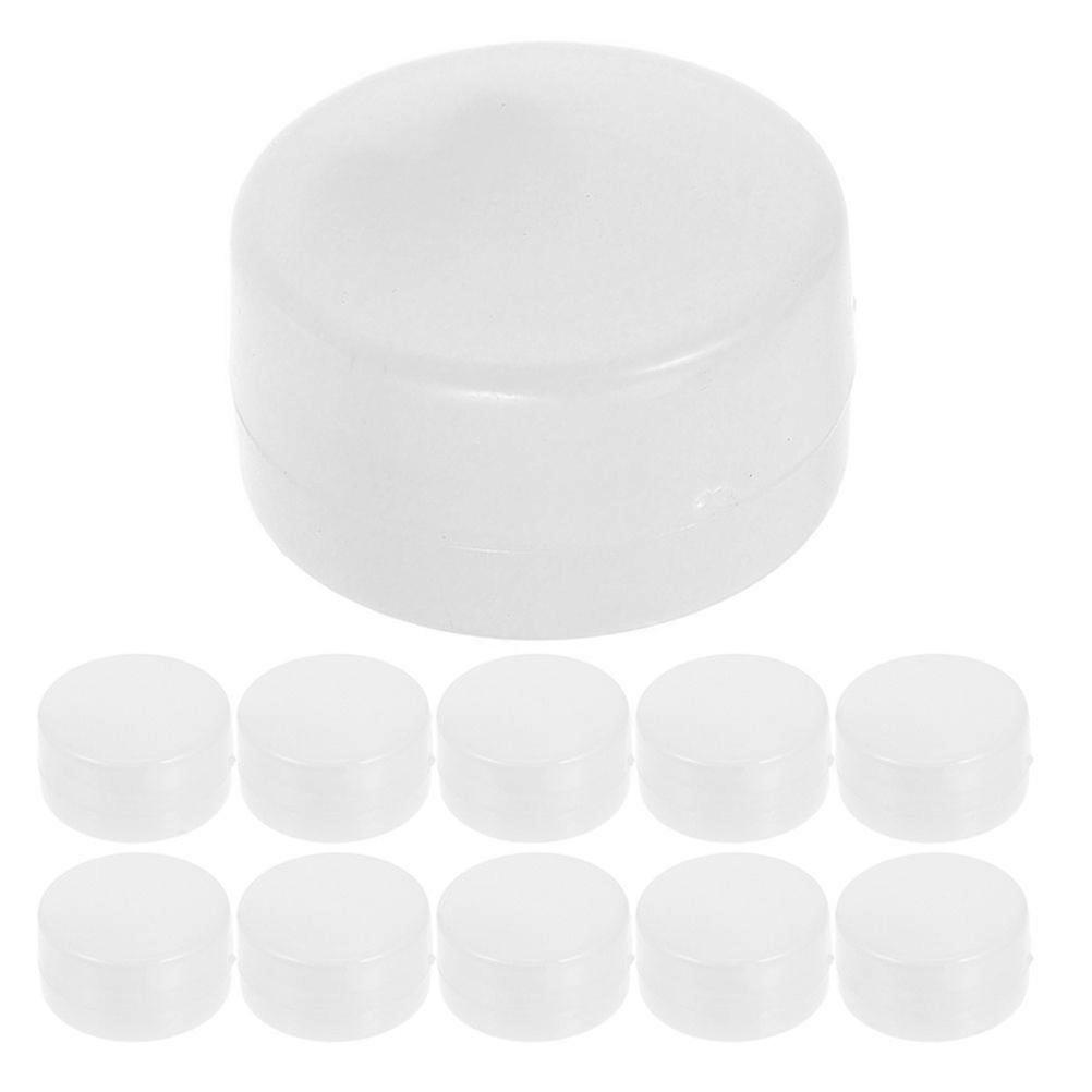 40 Pcs Plastic Ring Boxes DIY Plush Toys Rattle Inserts Sound Maker for Toys Noise Maker Insert Squeaker Toys Accessory for Dolls
