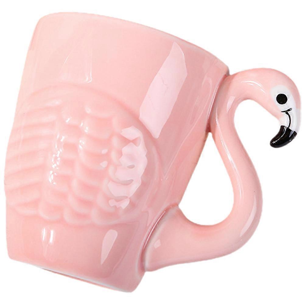 Flamingo Mug, Functional Ceramic Created for Cafés Homes, Excellent Durability