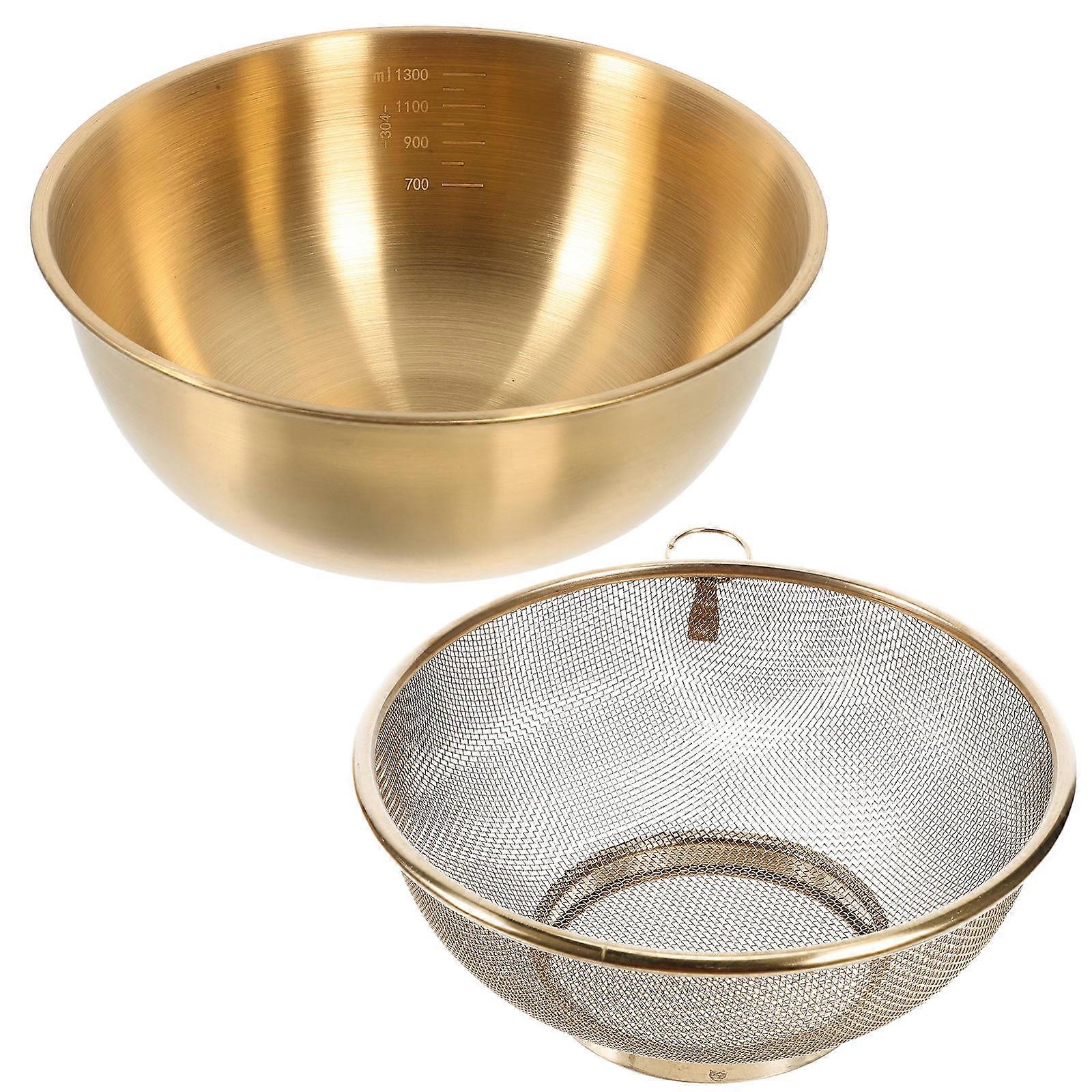 Stainless Steel Colander Basket for Kitchen Use, Versatile and