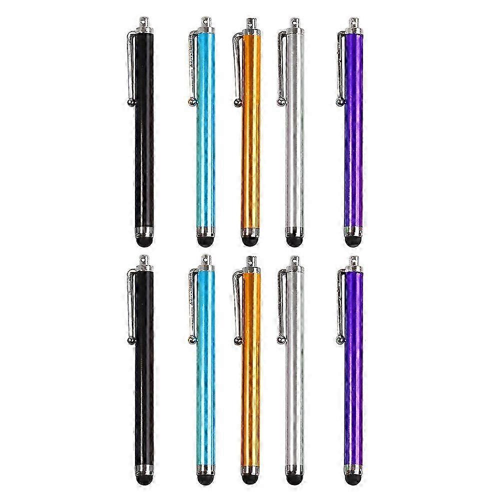 10pcs Stylus Pens Replaceable Fiber Tips Capacitive Stylus for Touch Screen