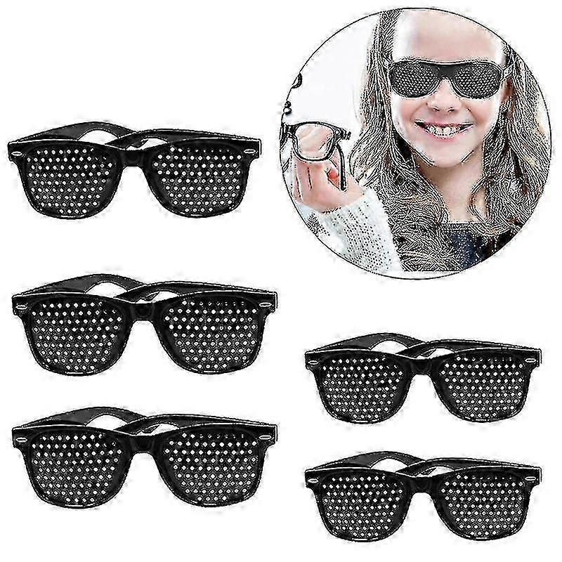 5 Pack Okulary otworkowe do poprawy wzroku Unisex Okulary otworkowe wzmacniające wzrok-Yvan