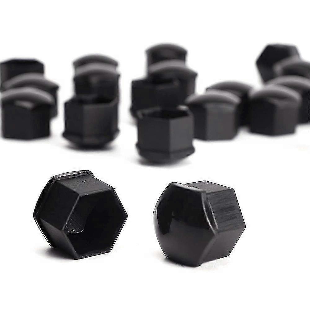 20x Wheel Nut/Bolt Covers Chrome) inc. Key