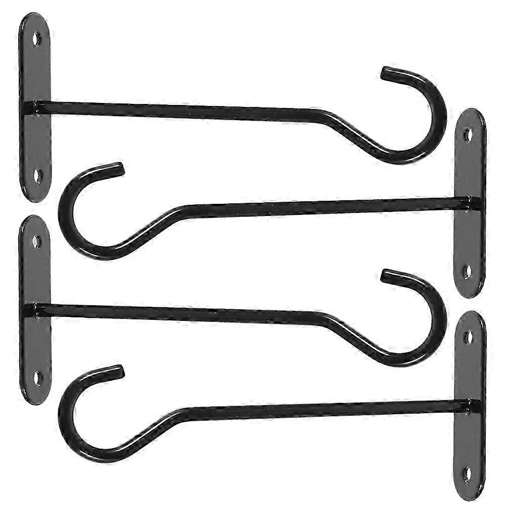 مجموعة حامل النباتات المعلقة - رف شماعات زهور الحديقة للفناء والهواء الطلق