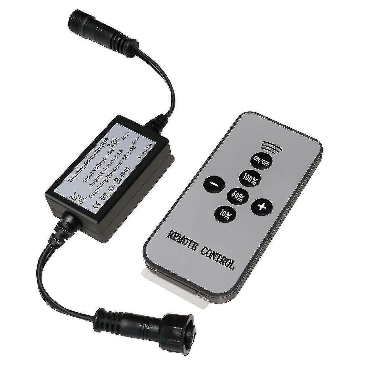 屋外 LED 調光器、 DC プラグ防水設計、 12V/24V 照明システム用