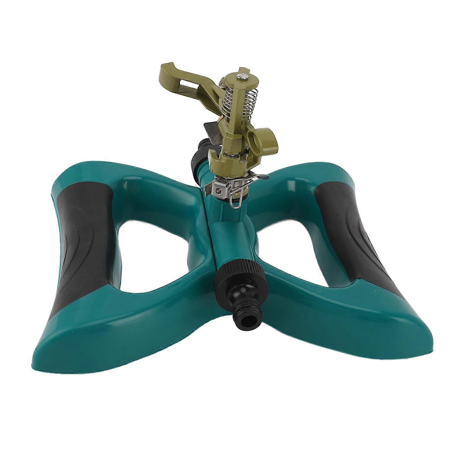 G1/2in Automatic Rotating Garden Sprinkler Watering Sprinkler Efficient 360 Degree Alloy Versatile Yard Sprinkler for Large Area Coverage 