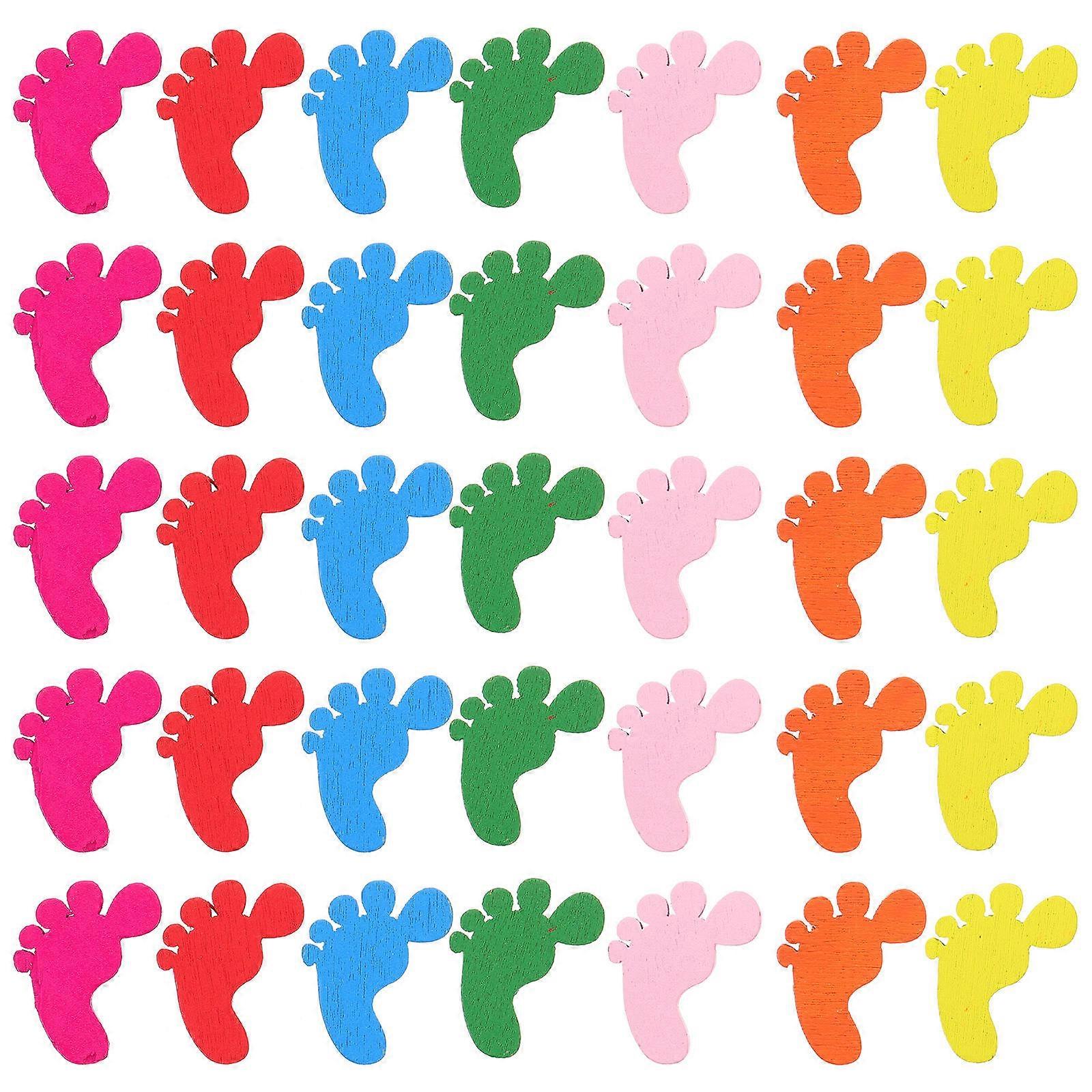 Suit Diy Button Wooden Coat Buttons Knitting And Crochet Assorted Color 0.5X1.8X2.2CM Sewing 100Pcs