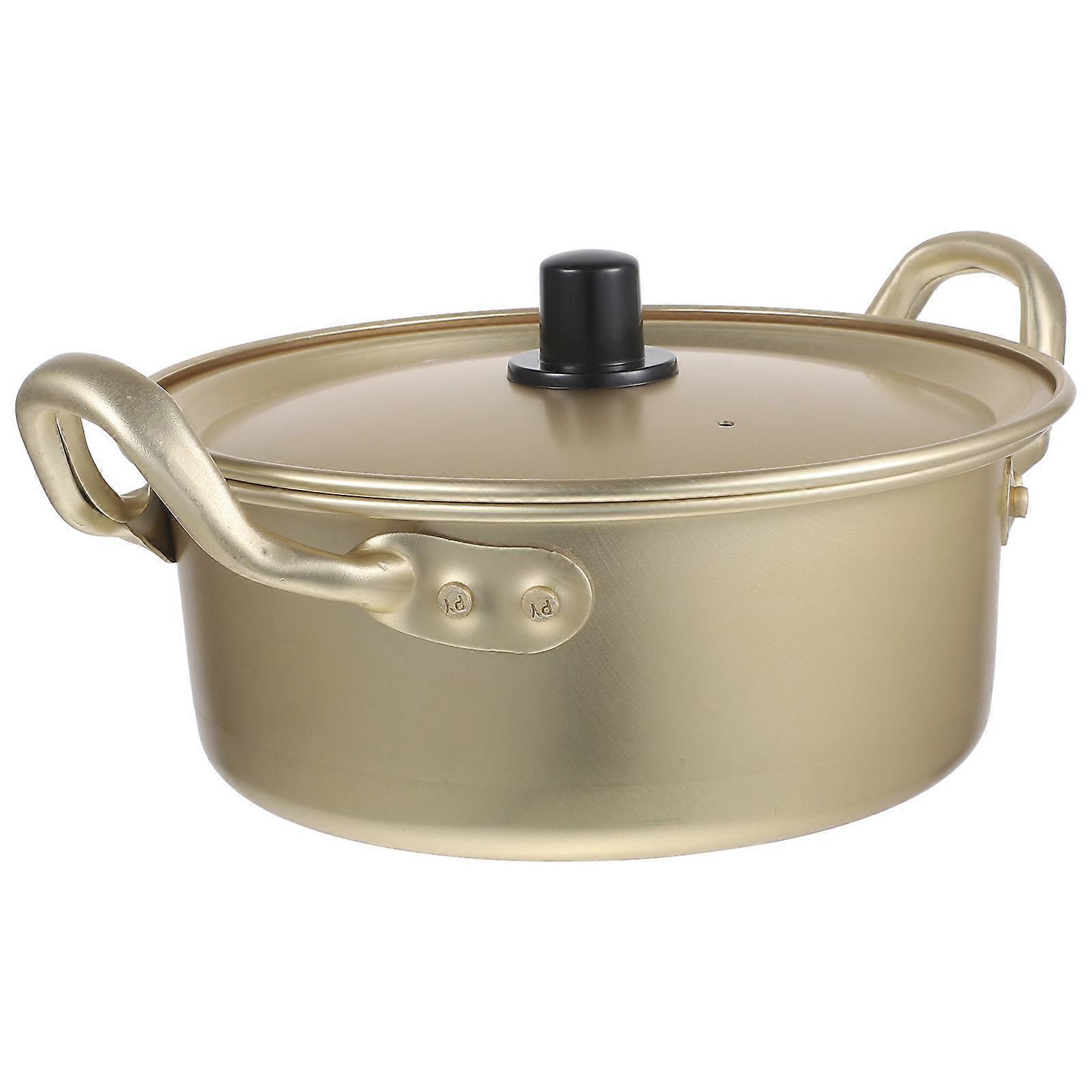 Multi Function Aluminum Cooking Pot for Noodles, Stews, and Home Cooking – Lightweight, Heat Resistant, and Easy to Clean Kitchenware