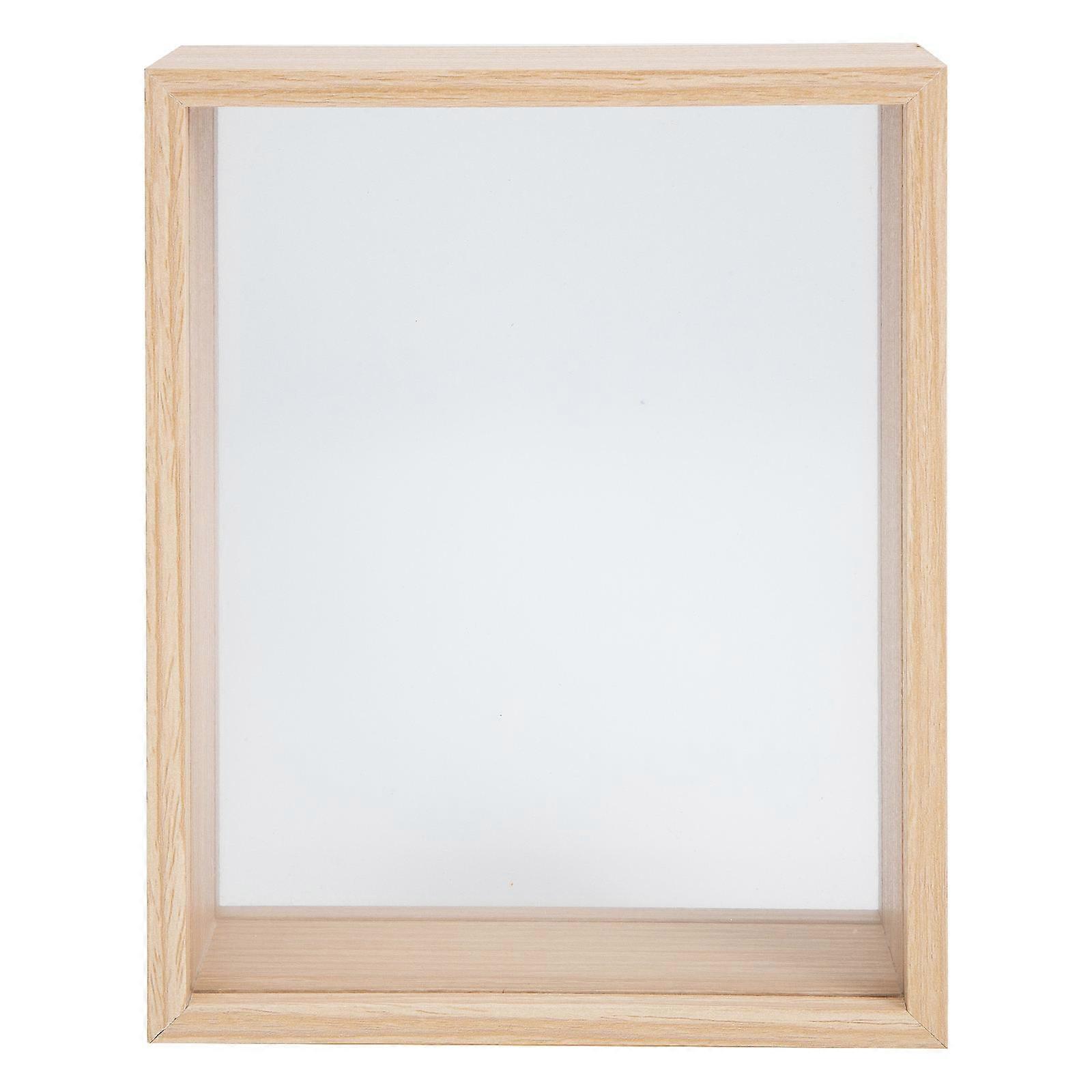 Dry Flower Pressing Picture Frame Wooden Rectangular Design For present Giving 1Pack