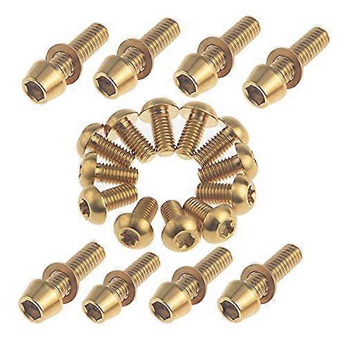 Titanium Disc Brake Screws Upgrade Kit For Disc Brakes And Calipers Compatible With Hope Shimano Hayes Magura Formula