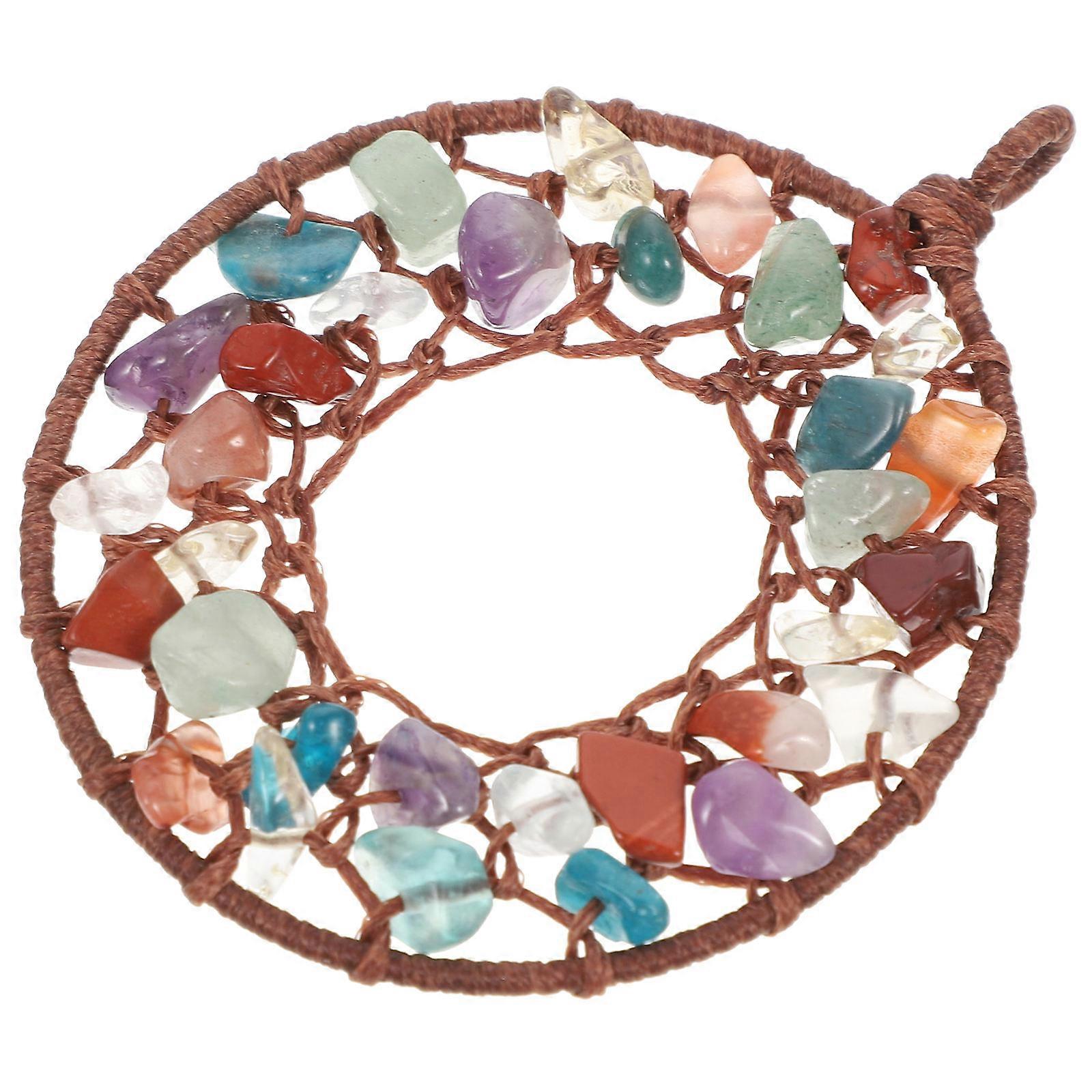 Lovely Wall Hangings Dreamcatcher Ornament Home Decoration Assorted Color 6.8X5.2CM Party Engagement 1Pack
