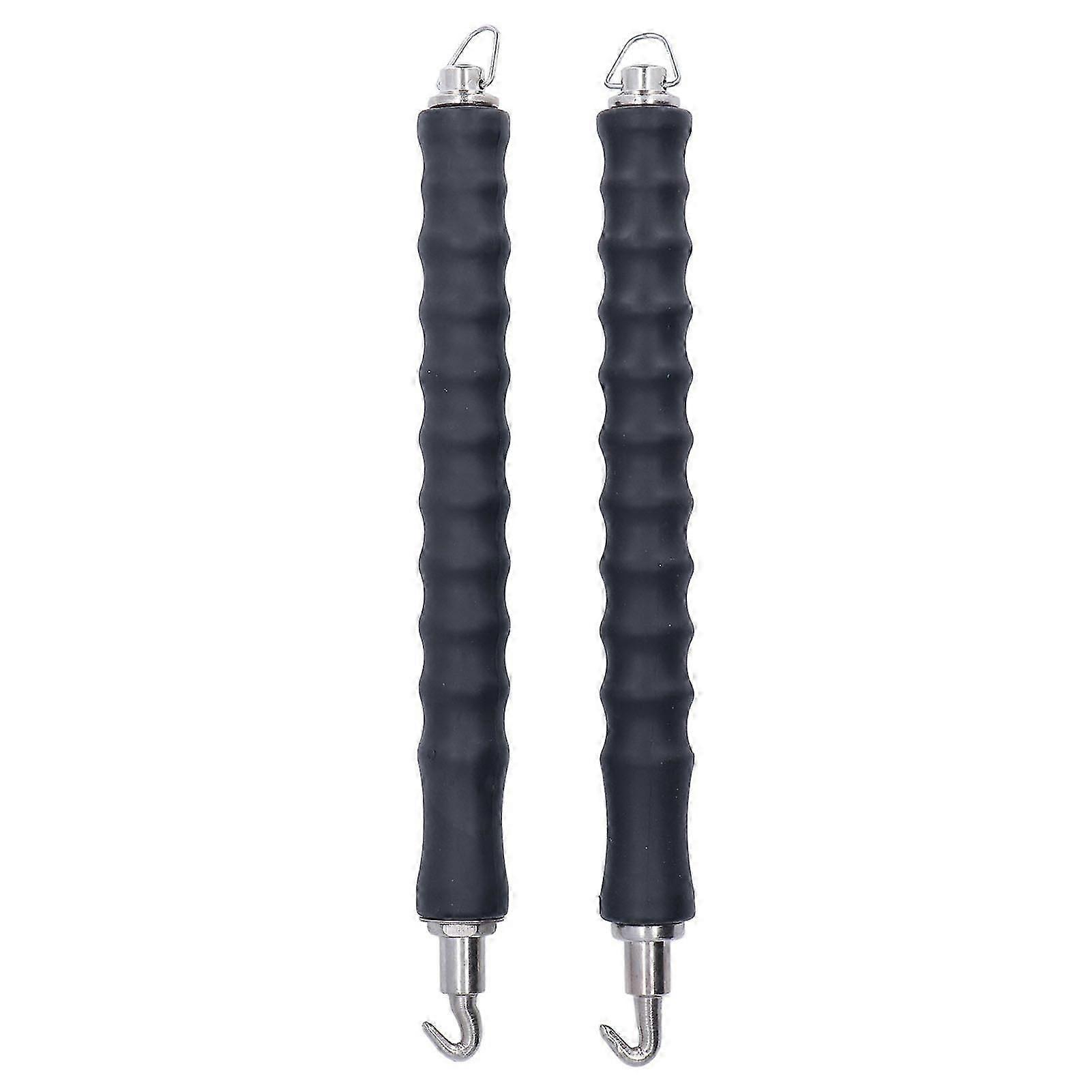 2Pcs Rebar Tire Wire Tool 30cm Total Length Portable Automatic Twist Pull Hook Set Kit