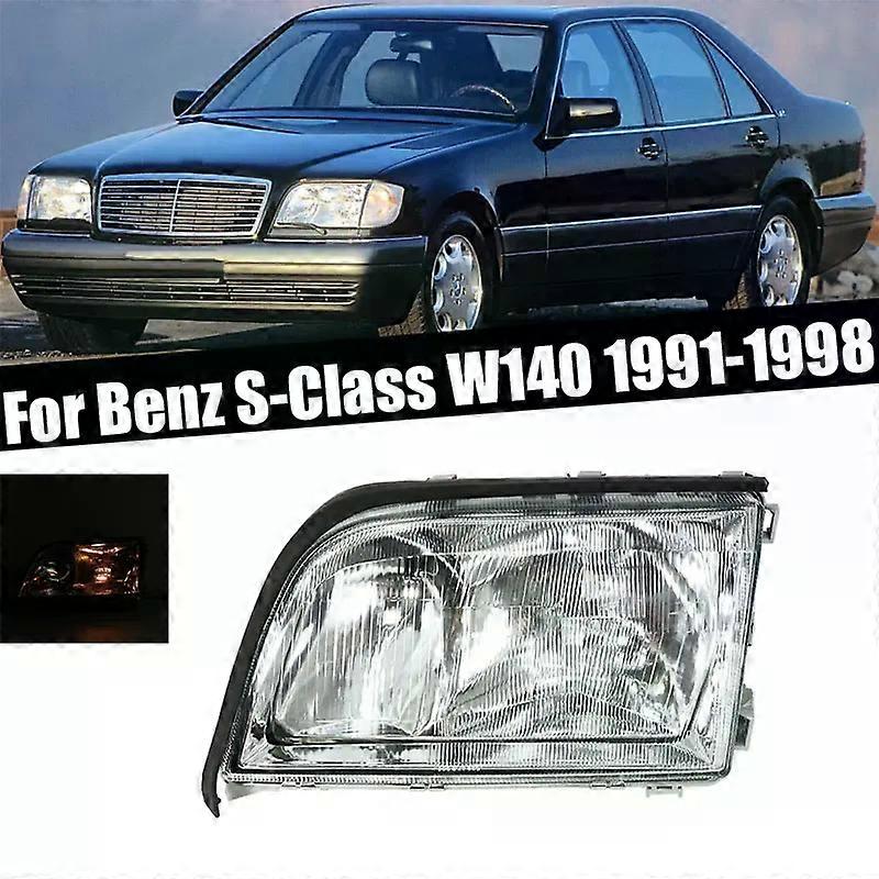 For Mercedes Benz S-Class W140 1991-1998 Car Halogen Front Bumper Head Light Daytime running lights Driving Light Signal Lamp