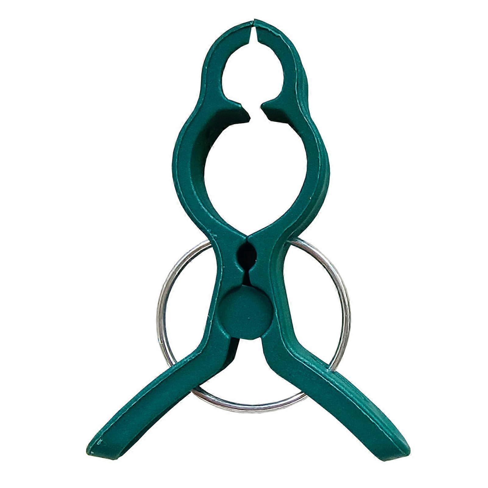Quick to open plant clips, 100 pieces plant support clips for the protection of garden trellis plants B Large Large B