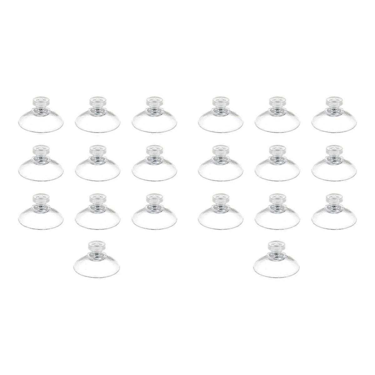10pcs 40mm Suction Cup with -Screw and Knurled Nut