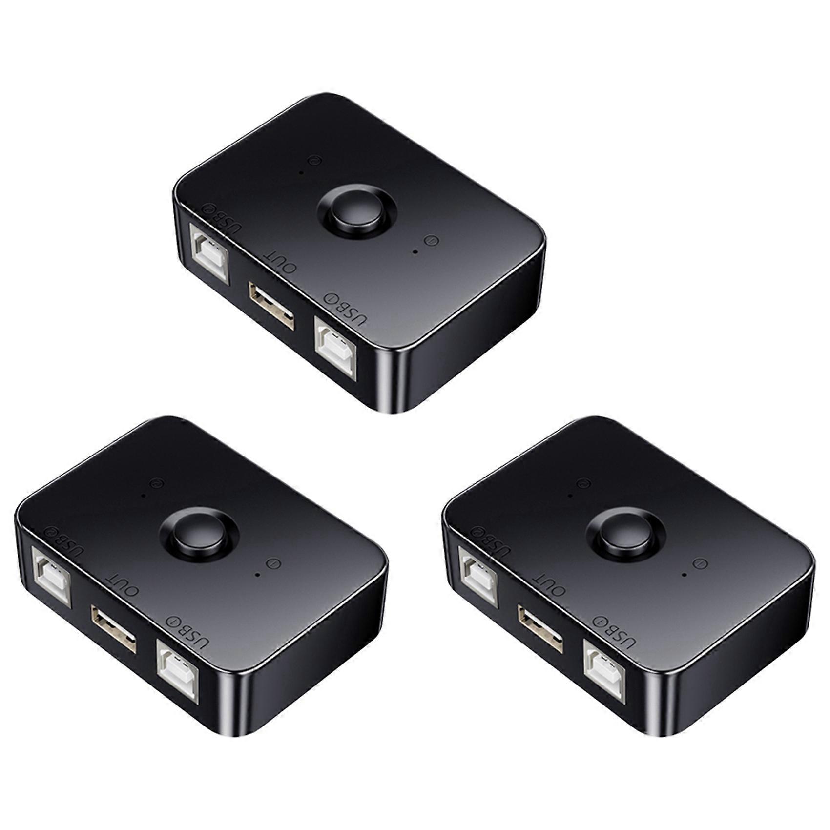 USB Printer Sharer Device for Printer USB Splitter Sharing Printer