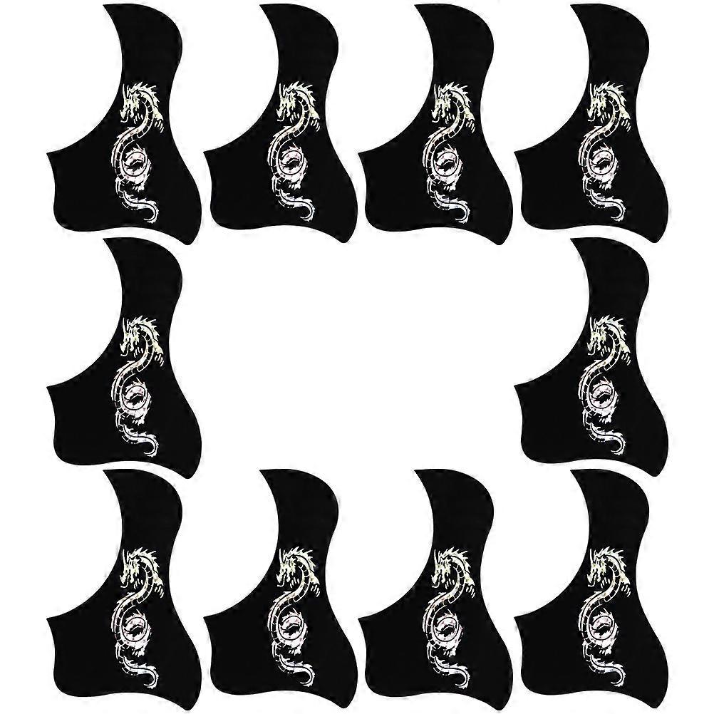 Guitar Pickguard Decorative Anti- Plates For Classical Guitar 10Pcs