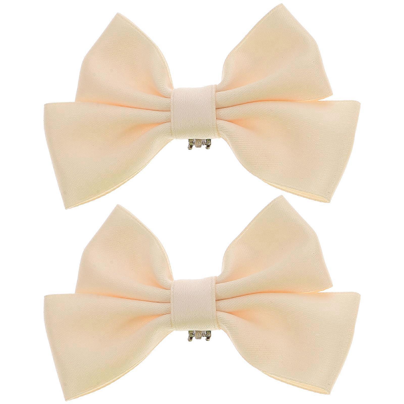 קליפס נעליים קשת קשת קשר נעל אבזם אביזרי נעליים דקורטיביות סיום לימודים נירוסטה 10X7X1.5 ס"מ 2 יחידות