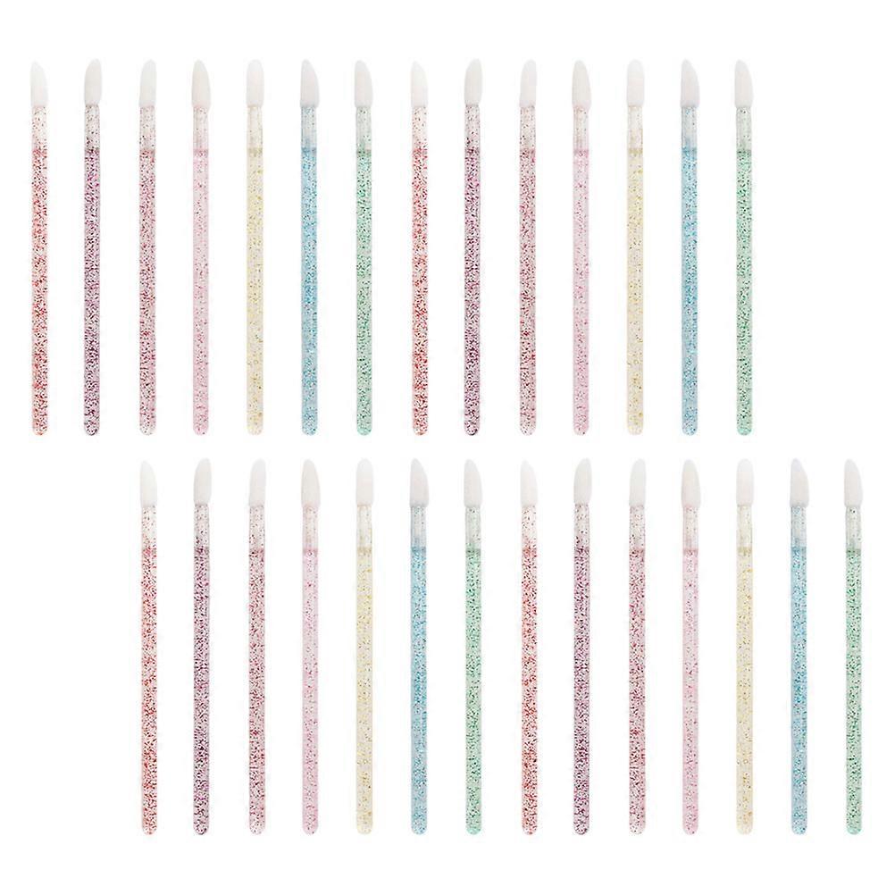 Lip Makeup Brush for Easy Application with Material Assorted Color 350pcs