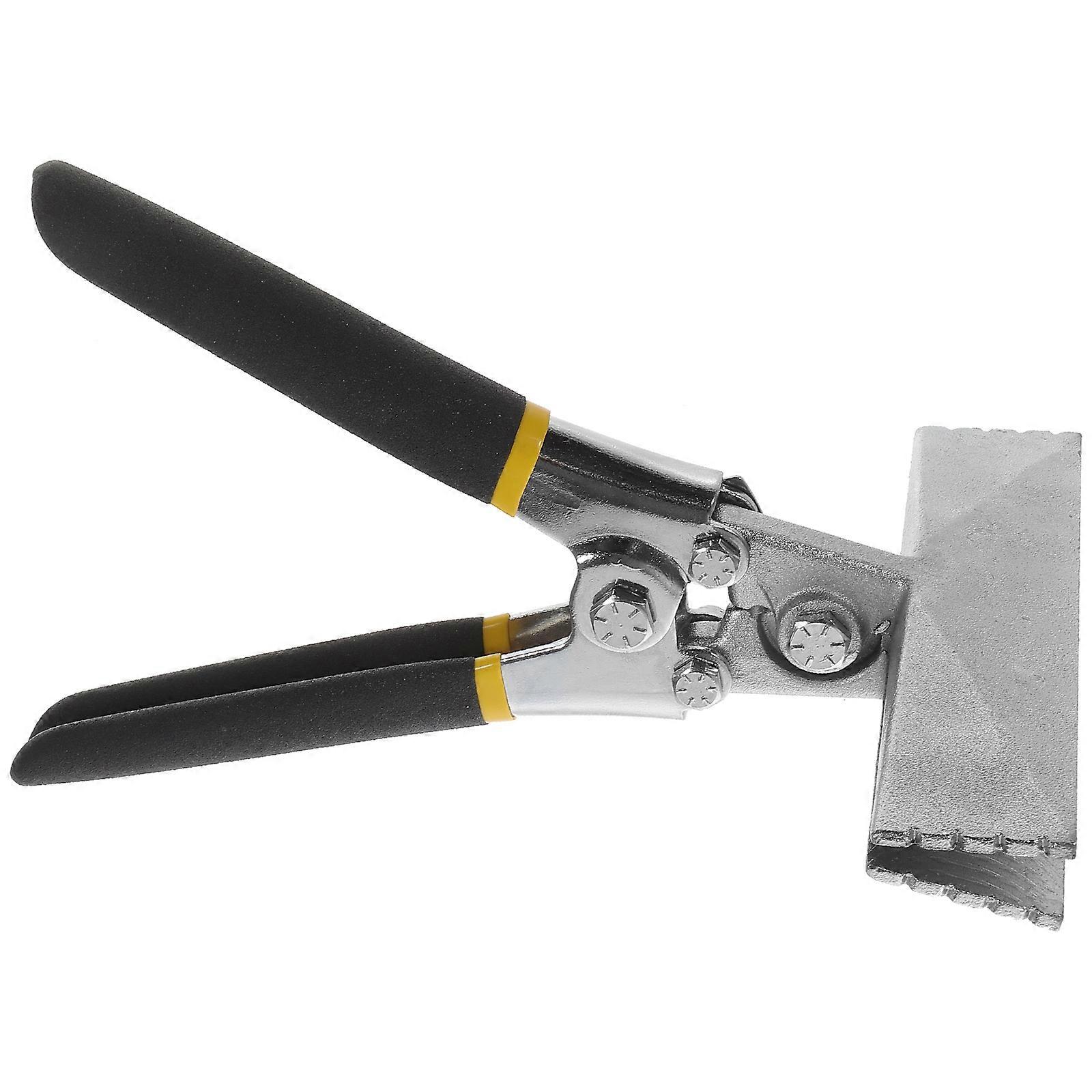 Sheet Metal Bender Form Edge Seamer Flattening Tool Duckbill Shape ABS Material Professionals 1Pack