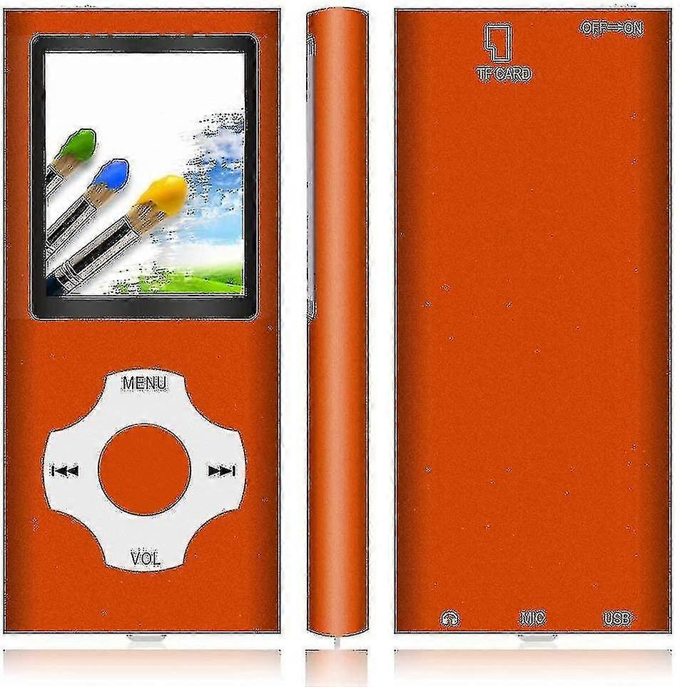 Slim Classic Digital LCD MP3/MP4 Player with 16GB/32GB/64GB Memory SD Card, 1.82 Display