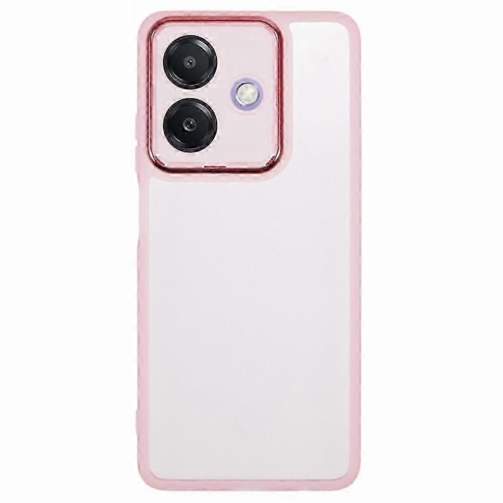 Electroplated Camera Frame TPU Phone Cover Case for A3x 5G