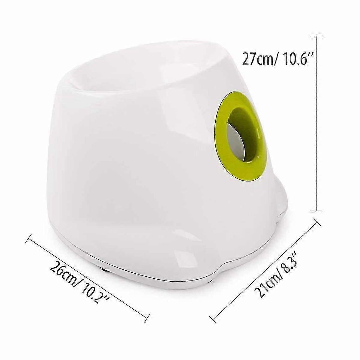 Automatic Ball Launcher for Small or Medium Dogs, Interactive Ball Throwing Machine, 3 Balls Included, US Plug