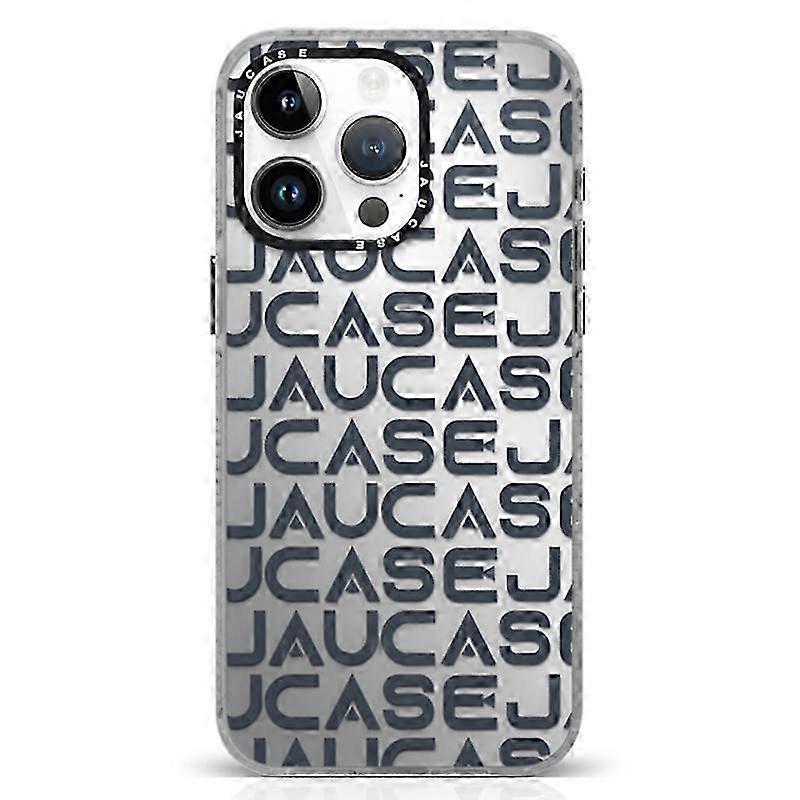 Matte Finish Phone Cover with Lettering Design for Certain Brand's Device