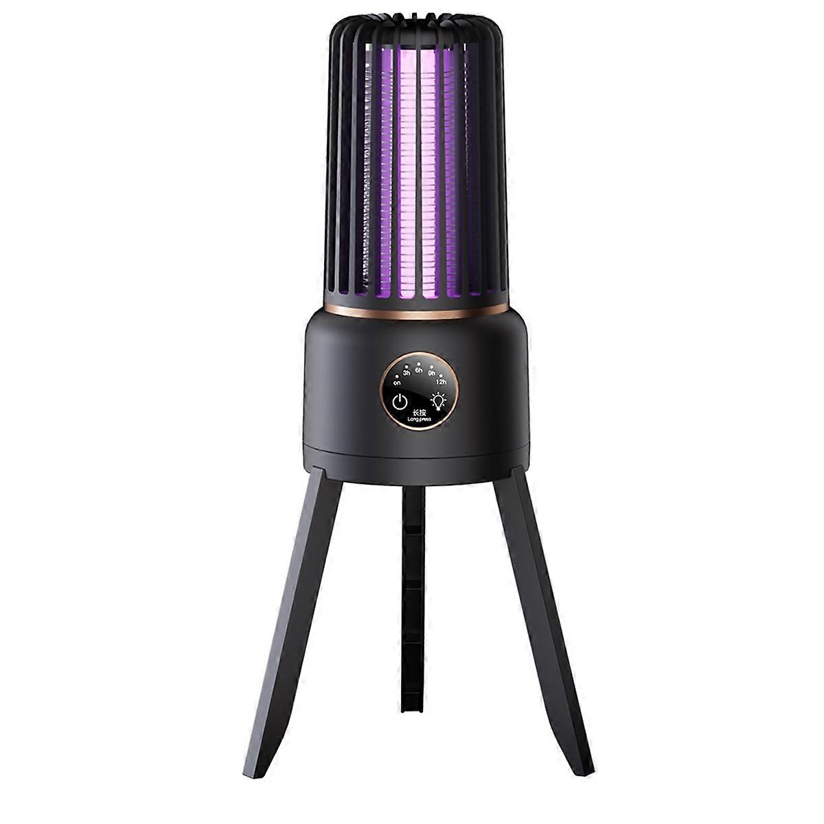 USB Electric Mosquito Lamp, Fly Trap & Repellent Lantern with Timing Function for Outdoor Camping, Safe and Effective