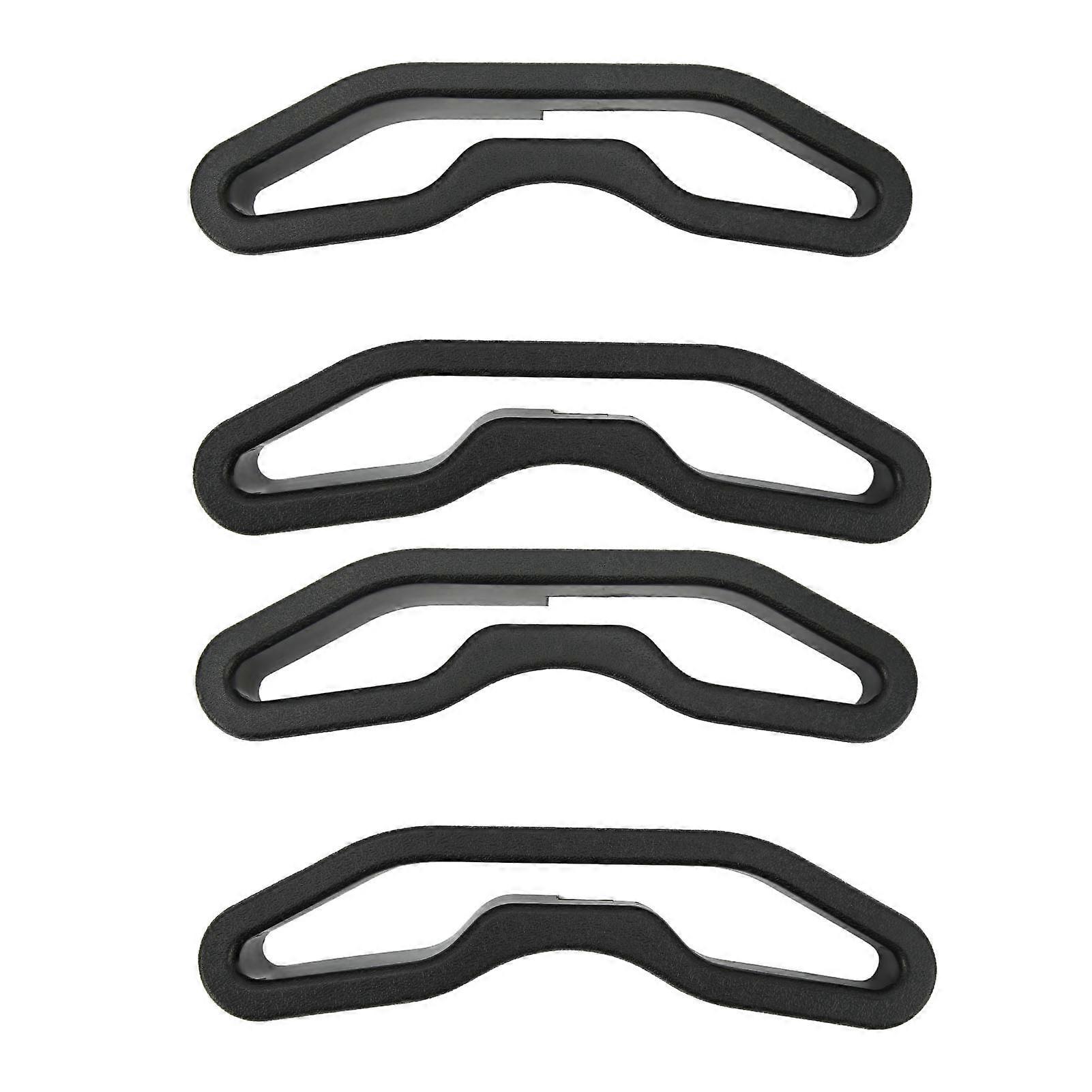 4 Pcs UTV Seat Belt Harness Pass Through Bezel Insert Replacement for POLARIS RZR XP 1000 2014‑2019 