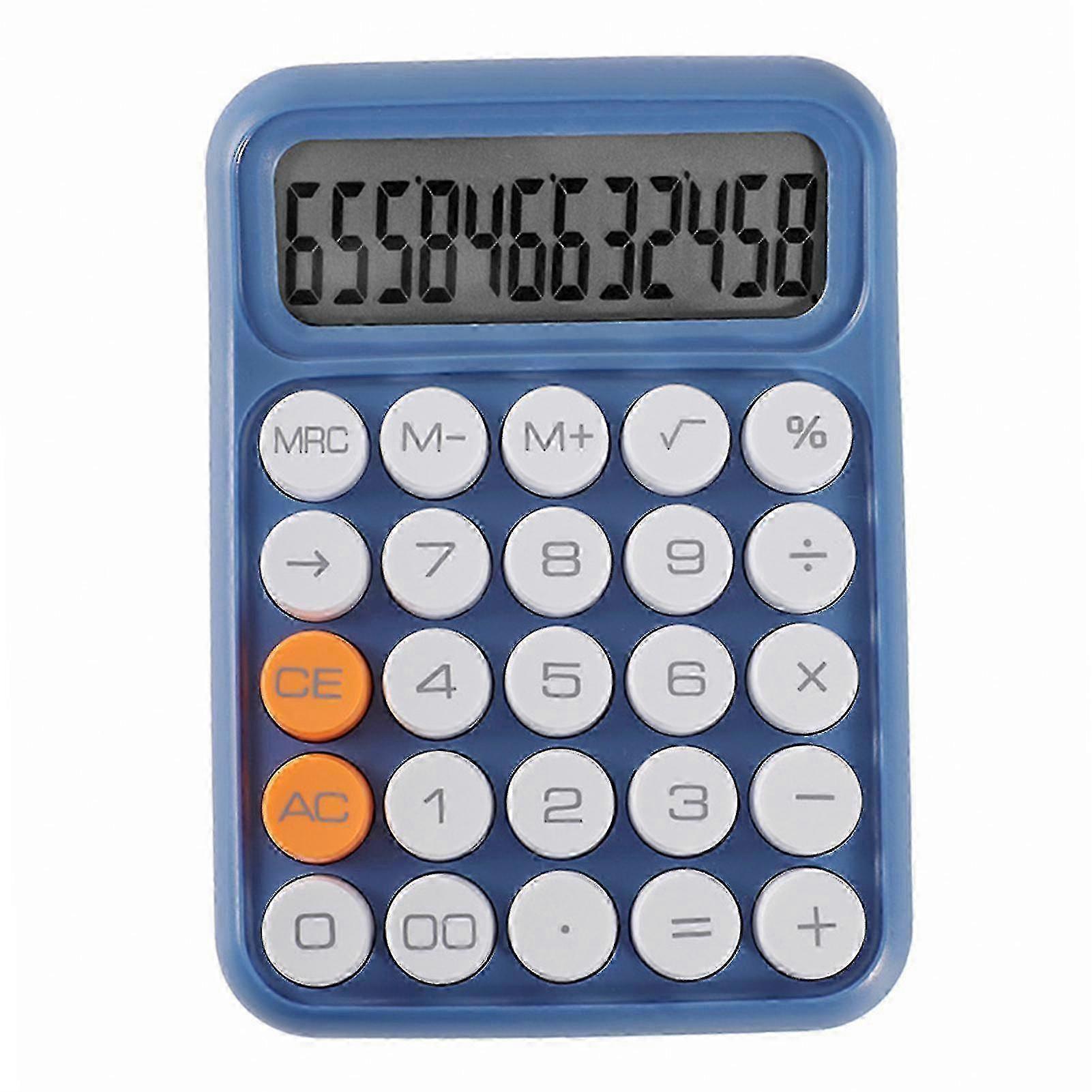 Portable Lightweight Small Colorful Calculator with LCD Display for Home Use