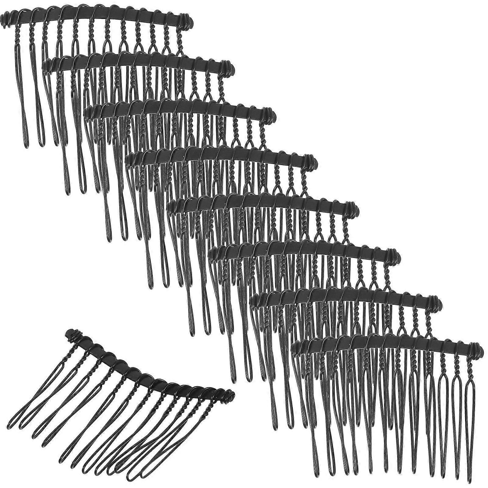 Here's a refined and engaging product description for your **25pcs Metal Wire Hair Combs**:
### ✨ 25pcs Metal Wire Hair Combs for Women – Stylish